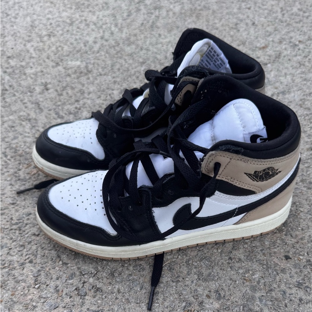 Kids Air Jordan 1 Retro OG High Latte